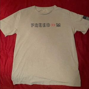 Under Armor Freedom Flag Bold Tee